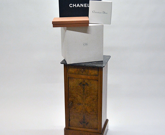 Lot 470_1: Various boxes including Chanel,Christian Dior and Louis Vitton.